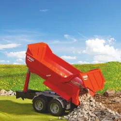 Žaislinė BRUDER puspriekabė Krampe 02225