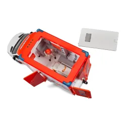 Žaislinis BRUDER greitosios pagalbos automobilis su figūrėle 02676