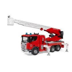 Žaislinis BRUDER Scania R gaisrinės automobilis 03591