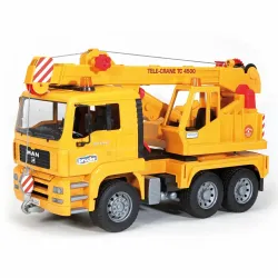 Žaislinis BRUDER MAN TGA kranas 02754
