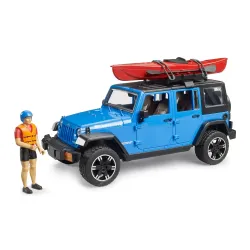 Žaislinis BRUDER visureigis Jeep Wrangler Rubicon Ultimated 02529