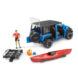 Žaislinis BRUDER visureigis Jeep Wrangler Rubicon Ultimated 02529