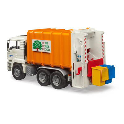 Žaislinė BRUDER MAN TGA šiukšliavežė 02772