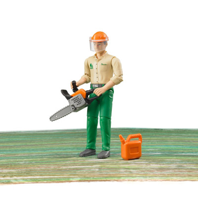 Žaislinė BRUDER figūrėlė miškininkas 60030