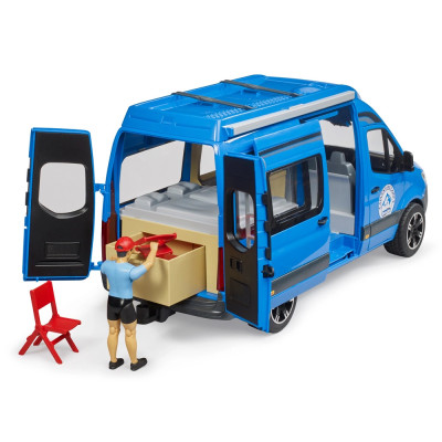 Žaislinis BRUDER kemperis MB Sprinter su vairuotoju 02684