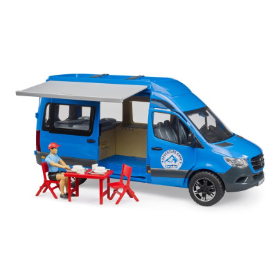 Žaislinis BRUDER kemperis MB Sprinter su vairuotoju 02684